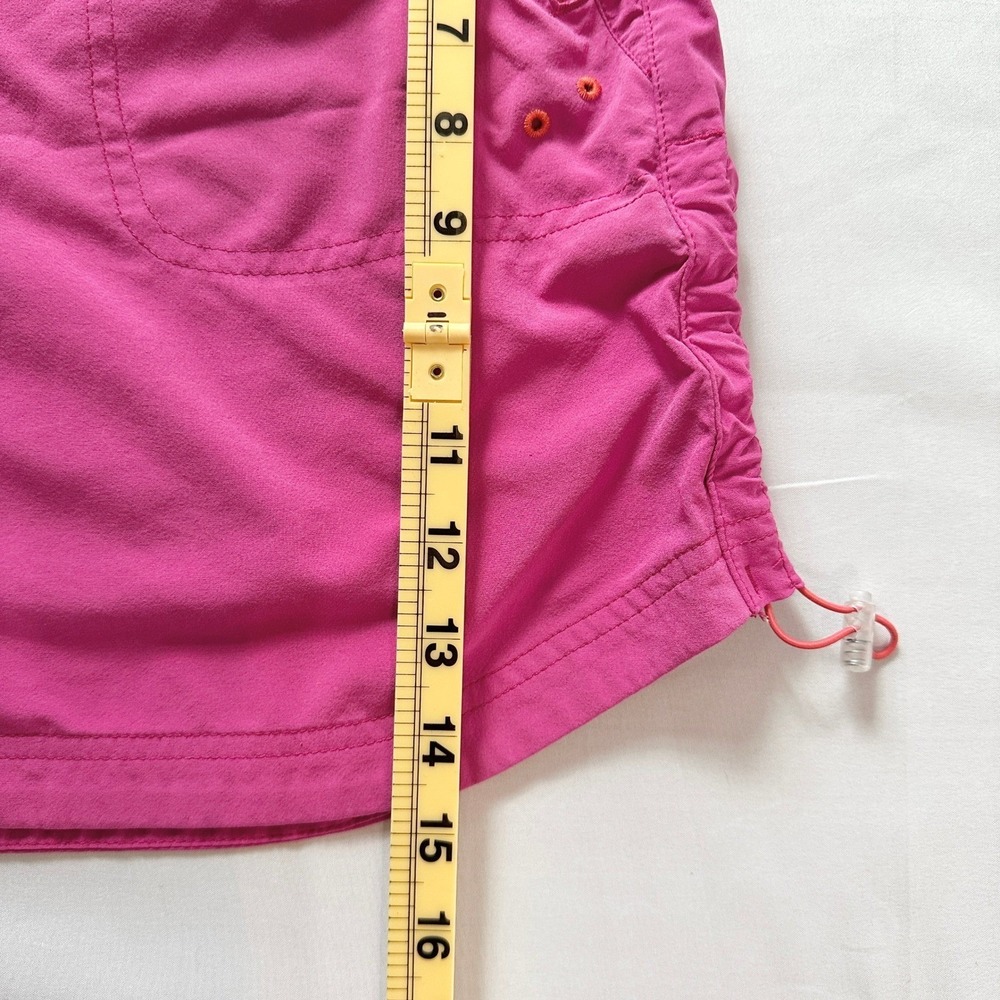 Title Nine Rogue Skort Womens 2 Pink Side Drawstrings Athletic Activewear Sporty - Picture 5 of 10